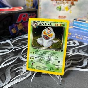 Dark Arbok 2/82 Holo Rare Team Rocket Set 2000 Pokemon TCG Card WOTC
